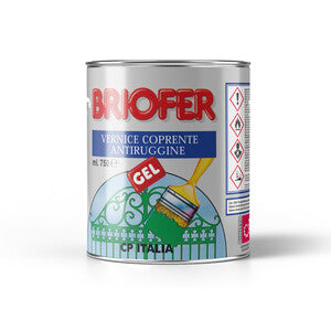 Q.TA' 6 SMALTO BRIOFER ANTIRUGGINE GEL 0,75L GIALLO TROP