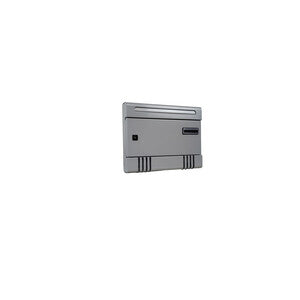 Q.TA' 1 C CASSETTA POSTALE CONDOMI MAXISTEEL SILV 36.5X6.5X30CM