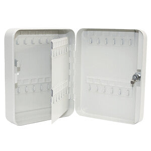 Q.TA' 1 C CASSETTA PORTACH 48 POSTI BEIGE 9002 18X7.5X25CM