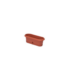 Q.TA' 6 FIORIERA MINIMELISSA C/RIS 30X12X11CM 2L TERRAC