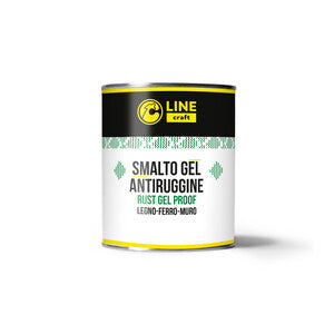 Q.TA' 1 C SMALTO GEL ANTIRUG 0,75L BIANCO 9010 RUST GEL PROOF
