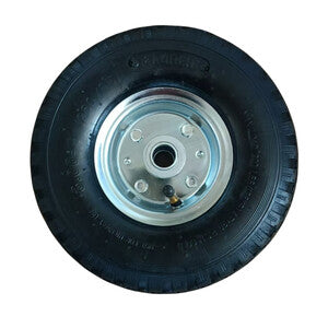 Q.TA' 1 C RUOTA P/CARRELLO ACCIAIO C/CUSCINETTO D 260MM