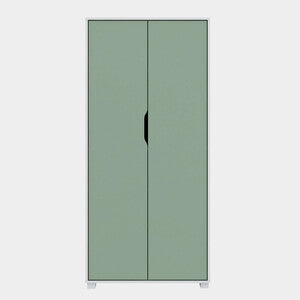 Q.TA' 1 MOBILE 2A MULTIUSO 78X36X170 CM VERDE SALVIA