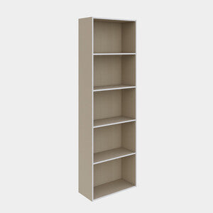 Q.TA' 1 LIBRERIA 4 RIPIANI 50X22,8X157,4 CM AVANA