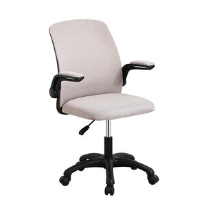 Q.TA' 1 POLTRONA A GAS C/BRACCIOLI MOMA GRIGIO CHIARO 3