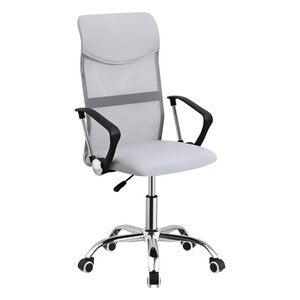 Q.TA' 1 POLTRONA DIREZIONALE A GAS C/BRACCIOLI CLASSY GRIG