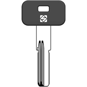 Q.TA' 5 SILCA IBF5RP CHIAVE PUNZONATA TESTA PLASTICA OTTONE