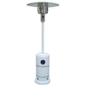 Q.TA' 1 C STUFA AEREA P/PATIO GAS GPL MUSHROOM 13KW BIANCO