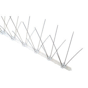 Q.TA' 100 DISSUASORE P/VOLATILI BASE POLIC 50CM 40 SPILLI AISI 204