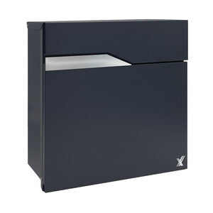 Q.TA' 1 CASSETTA POSTALE ALUBOX NETTUNO 37X11X37 GRIGIO