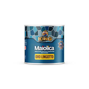 Q.TA' 6 SMALTO MAIOLICA ORO LINGOTTO ESTERNI 100 G