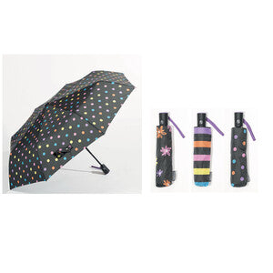 Q.TA' 12 OMBRELLO AUTOMATICO PIEGHEVOLE AC DONNA ASSORTITO