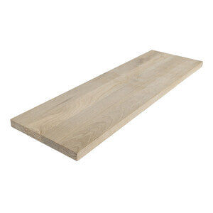 Q.TA' 5 MENSOLA SQUADRATA ROVERE NATURALE 100X1,8X20 CM