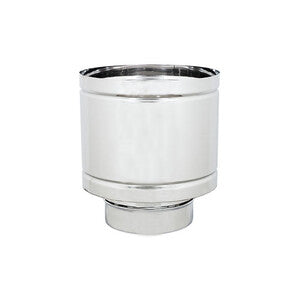 Q.TA' 1 C FUMAIOLO A BOTTE INOX TONDO INOX D 12CM