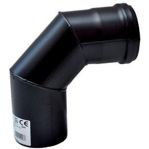 Q.TA' 1 C CURVA A 90 P/STUFA A PELLET D 8 CM