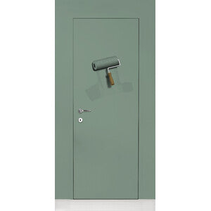 Q.TA' 1 PORTA A FILO MURO DA TINTEGGIARE 210X90 CM
