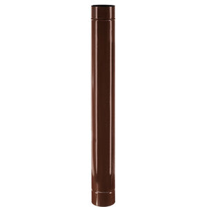 Q.TA' 12 TUBO PORCELLANATO D 12 X H 100CM MARRONE CLASSIC