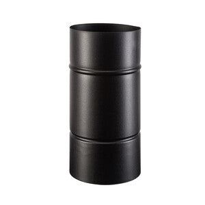 Q.TA' 1 TUBO PORCELLANATO D 15 X H 25CM NERO OPACO CLASSIC