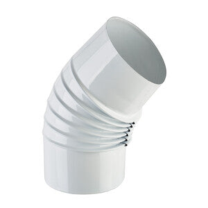 Q.TA' 1 CURVA PORCELLANATA PIEGHETTATA 45 D 12CM BIANCO CLASSIC