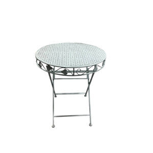 Q.TA' 1 C TAVOLO D 70XH74CM AZZURRO CHIARO EPOQUE