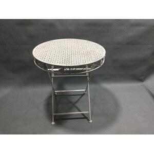 Q.TA' 1 C TAVOLO D 70XH74CM BIANCO ANTICO EPOQUE