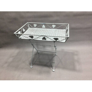 Q.TA' 1 C TAVOLO 63X40X60CM AZZURRO CHIARO EPOQUE