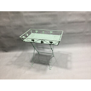 Q.TA' 1 C TAVOLO 63X40X60CM VERDE SALVIA EPOQUE