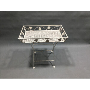 Q.TA' 1 C TAVOLO 63X40X60CM BIANCO ANTICO EPOQUE