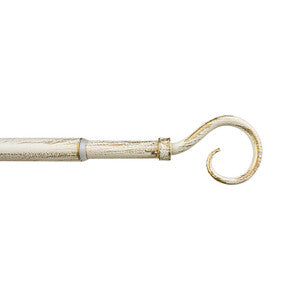 Q.TA' 1 BASTONE METALLO D 12/9 70/120CM RICCIOLO AVO/ORO