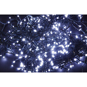Q.TA' 1 CATENA LUMINOSA 100 LED BIANCO FREDDO