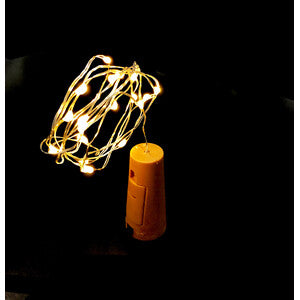 Q.TA' 24 TAPPO DECORATIVO 20 GOCCE LED BIANCO CALDO