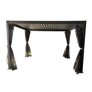 Q.TA' 1 C ZANZARIERA P/PERGOLA BIOCLIMAT 3X3 GRIGIO 4