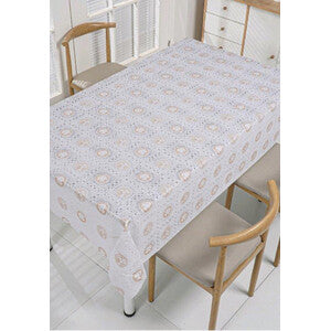 Q.TA' 20 TOVAGLIATO RICAMATO BEIGE CC2417 H 140