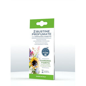Q.TA' 20 BUSTA PROFUMATA OFFICINA DEI FIORI 2 FIORITO