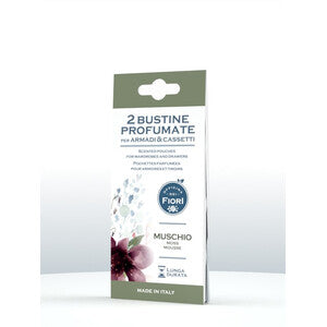 Q.TA' 20 BUSTA PROFUMATA OFFICINA DEI FIORI 2 MUSCHIO