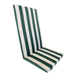 Q.TA' 2 CUSCINO GARDEN SCHIEN ALTO 115X45CM RIGA VERDE