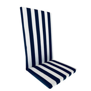 Q.TA' 2 CUSCINO GARDEN SCHIEN ALTO 115X45CM RIGA BLU