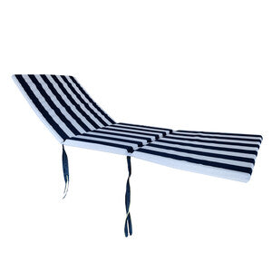 Q.TA' 1 CUSCINO GARDEN LETTINO 195X60CM RIGA BLU
