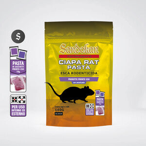 Q.TA' 1 ESCA RODENTICIDA CIAPA RAT PASTA 150 G