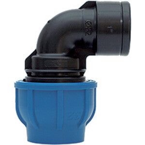 Q.TA' 5 RACCORDO POLIPROP GOMITO FEM D 40MM X11/4