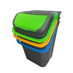 Q.TA' 1 PATTUMIERA 35L ECOLOGIC SOVRAPPONIBILE KIT 3