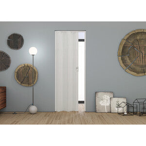 Q.TA' 1 PORTA A SOFFIETTO MAYA 83X214 PINO BIANCO