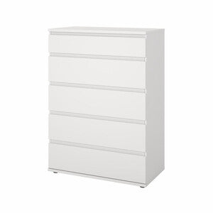 Q.TA' 1 KIT CASSETTIERA NOVA 5 CASS 76,8X40X106,6CM BIANCO