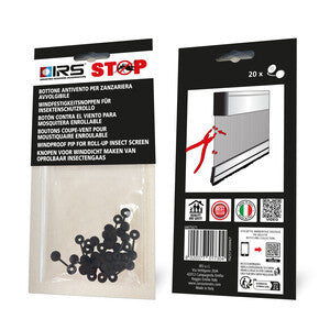 Q.TA' 1 BOTTONE ANTIVENTO P/ZANZARIERA 20