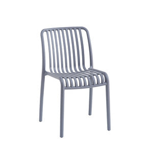 Q.TA' 1 SEDIA LINE PP GRIGIO SCURO