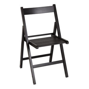 Q.TA' 4 SEDIA PIEGHEVOLE LIBERTY NERO