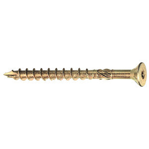 Q.TA' 500 VITE P/LEGNO PORTANTE TSP TX-20 4 X 35MM ZN GIALLA