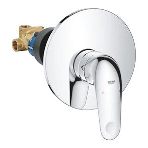 Q.TA' 1 GROHE NEW EUROECO MISCELATORE INCASSO DOCCIA