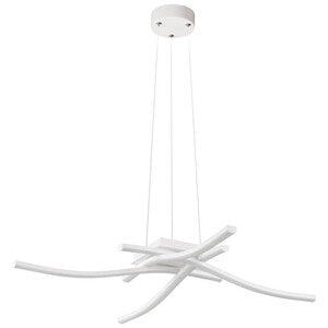 Q.TA' 1 LAMPADA SOSP LED TRATTI 35W 4000K 3150LM BIANCO 4L