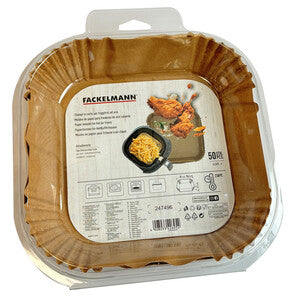 Q.TA' 6 STAMPO CARTA AIRFRYER QUADRATA 16CM 50